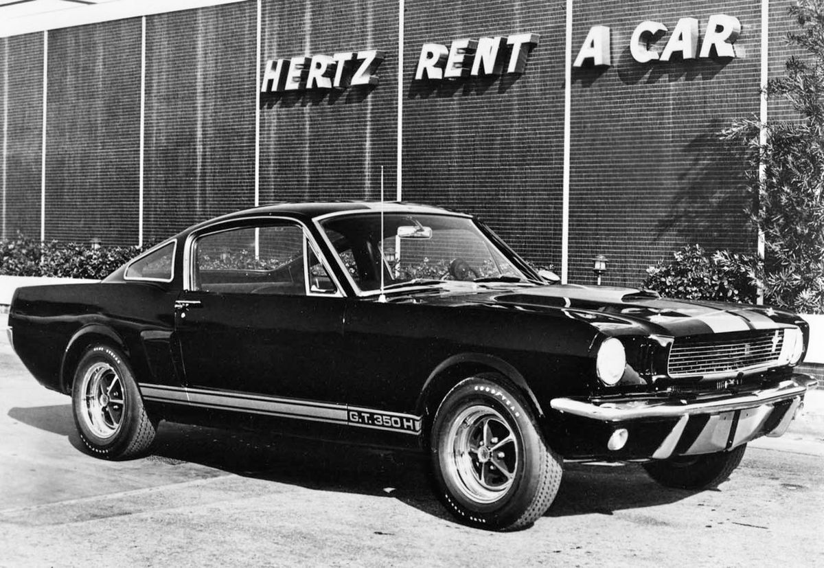 1966 Classic Shedlby mustang rented by Hertz