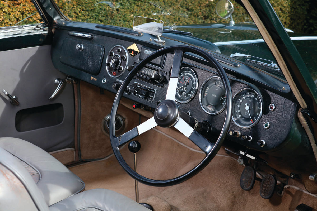 Prince Phillip's 1954 Aston Martin Lagonda, Interior and Dashboard