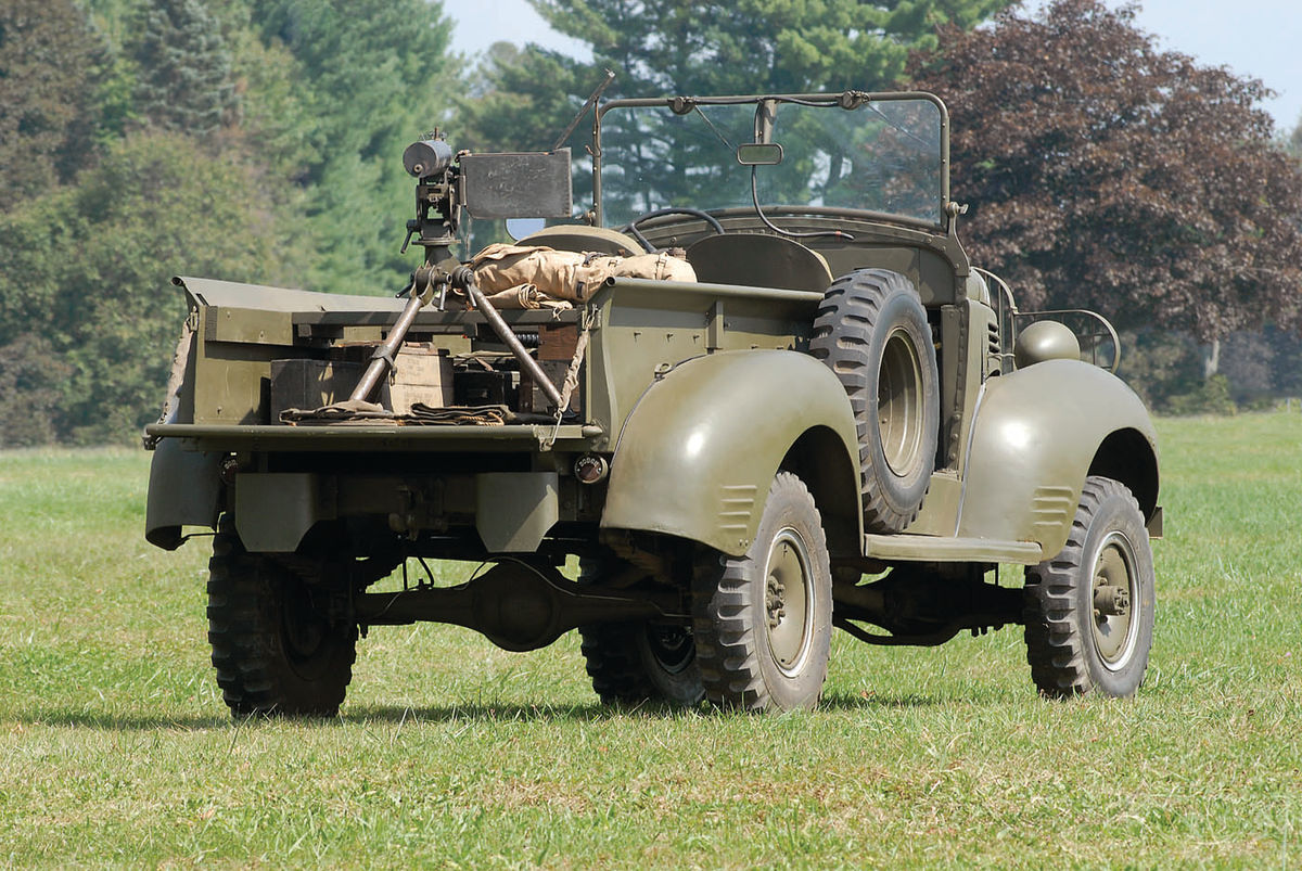 1940 Dodge VC-5 Military Truck Rear View