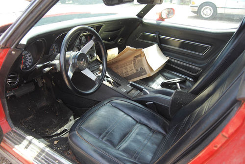 interior of the car