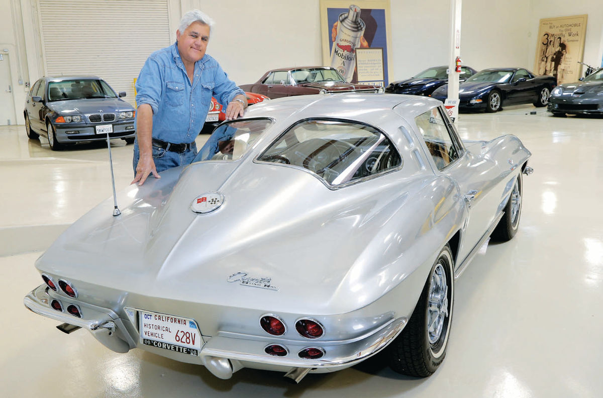 1963 split-window Corvette.