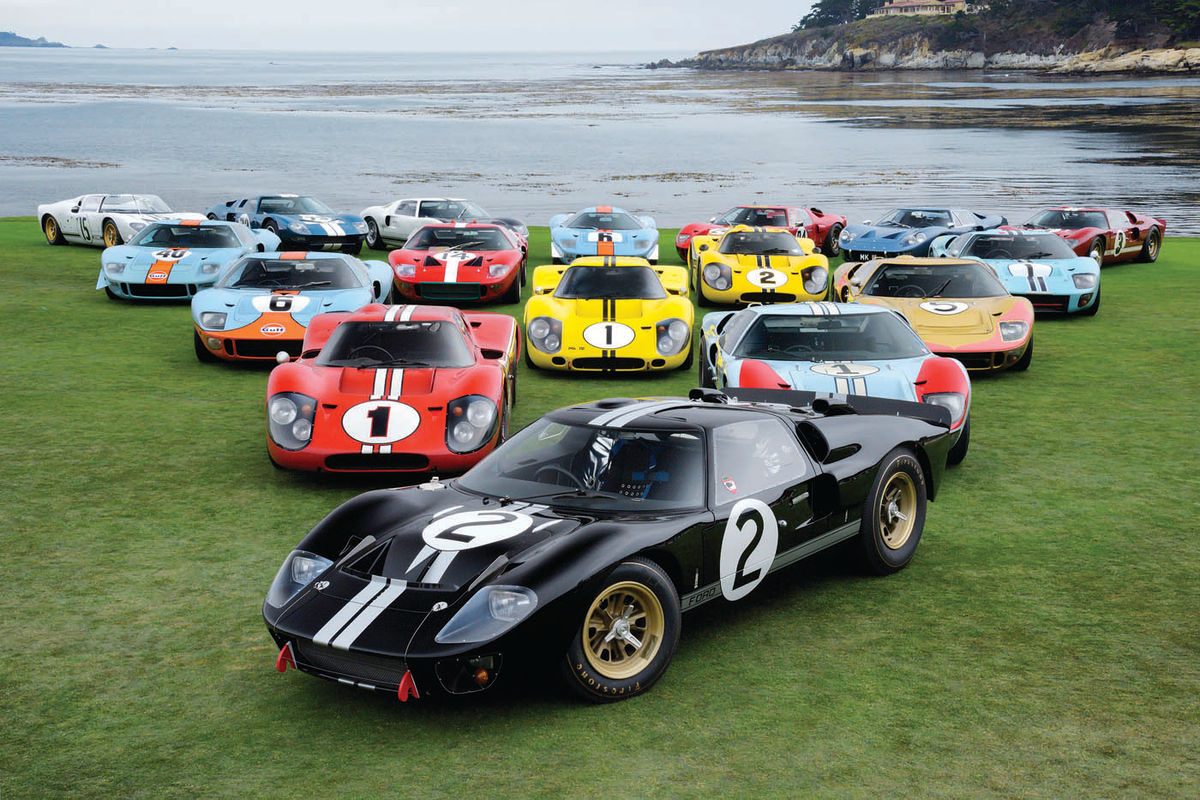 Top two photos on this page courtesy of the Pebble Beach Concours d’Elegance