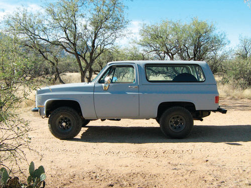 Triple Gray, A tri-tone 1988 Chevrolet Blazer 4x4