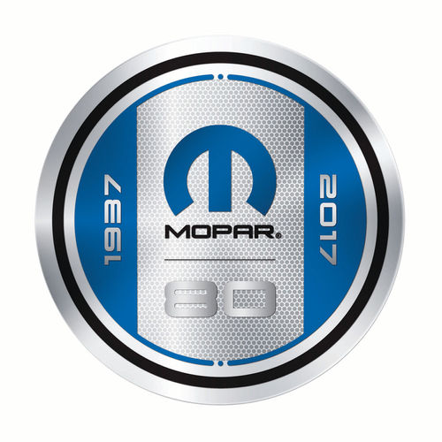 Mopar’s 80th Anniversary logo