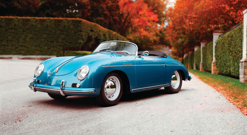 1956 Porsche 356A 1600 Speedster. Sold for $528,000