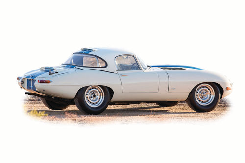 1963 Jaguar E-type Lightweight Competition. Sold for $7.37 million.