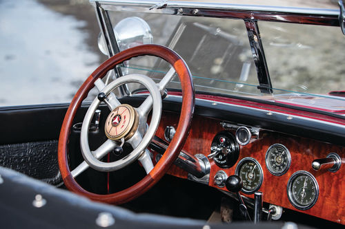 Opener photo and above photos: 1928 MercedesBenz Supercharged Sports Tourer. Sold for $4.812 million.