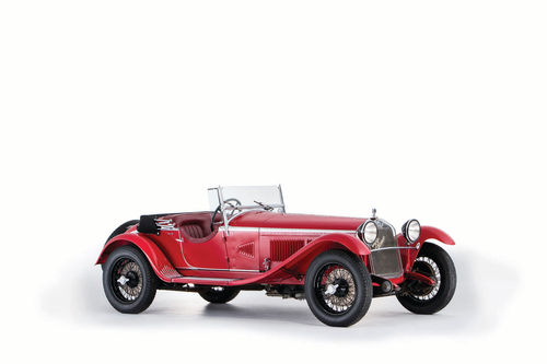 1931 Alfa Romeo 6C Supercharged Gran Sport Spider. Sold for $2.805 million.