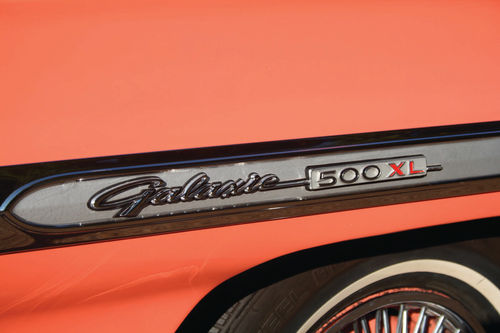 This badge reminds you that you’re looking at Ford’s top-of-the-line for 1964.