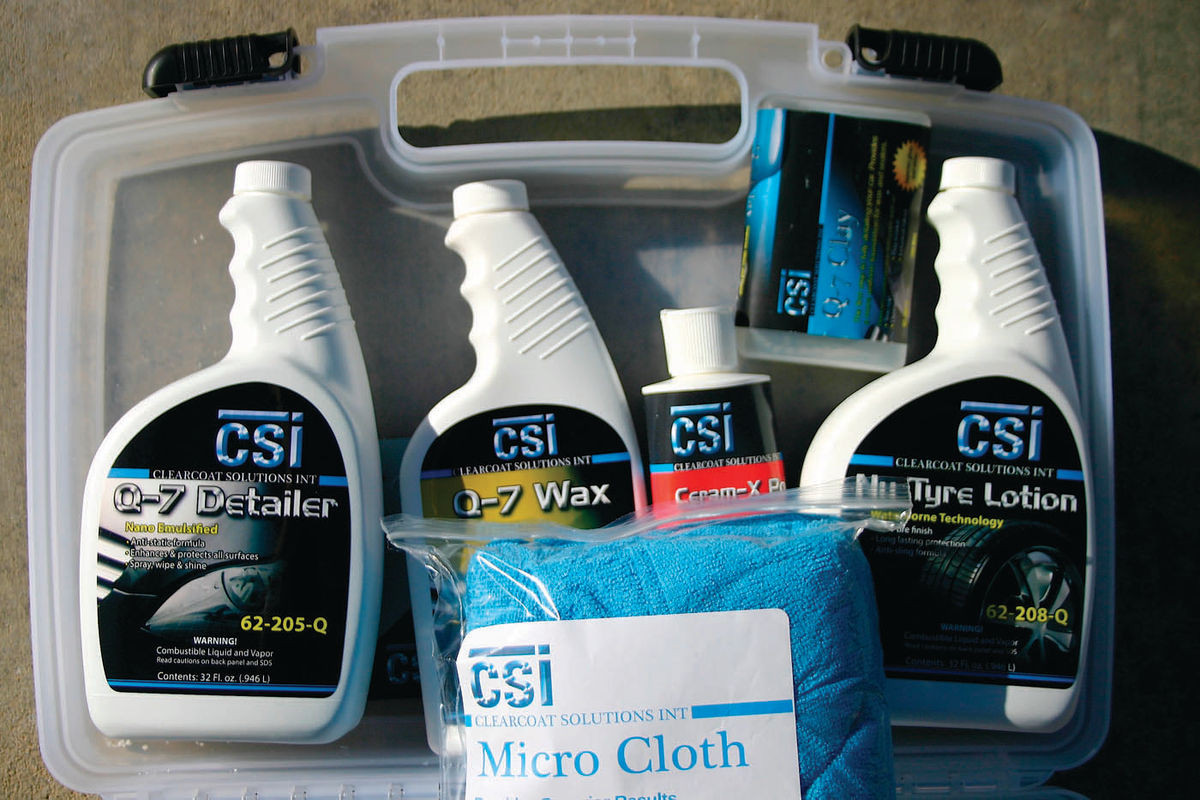 CSI polishes and detailing kits