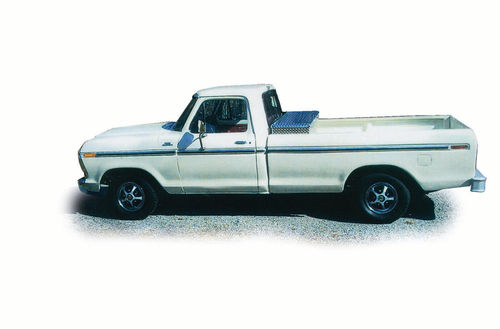 Clyde Garrett has restored his 1979 Ford F-100 twice.