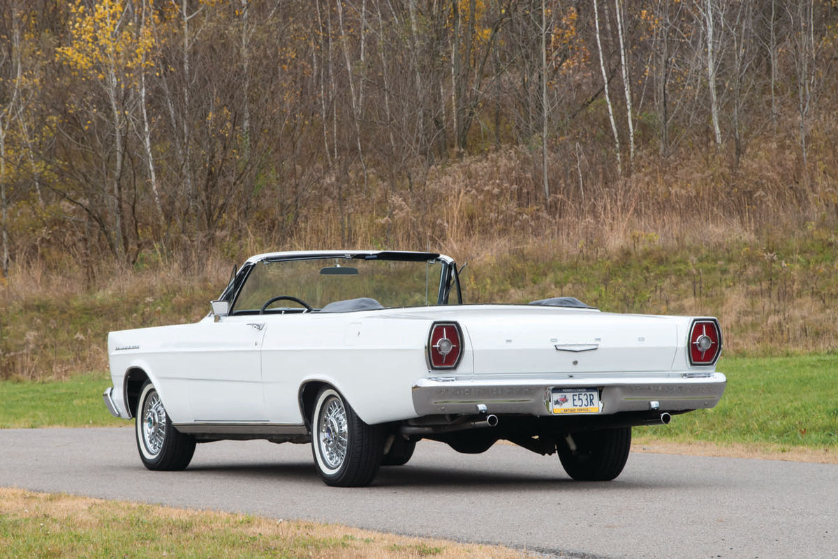 While the neighbors might not have recognized it as a 1965 Ford when the first owner brought it home from the dealership, the sharp lines and the hexagonal taillights certainly told them that the car in the driveway was brandnew.