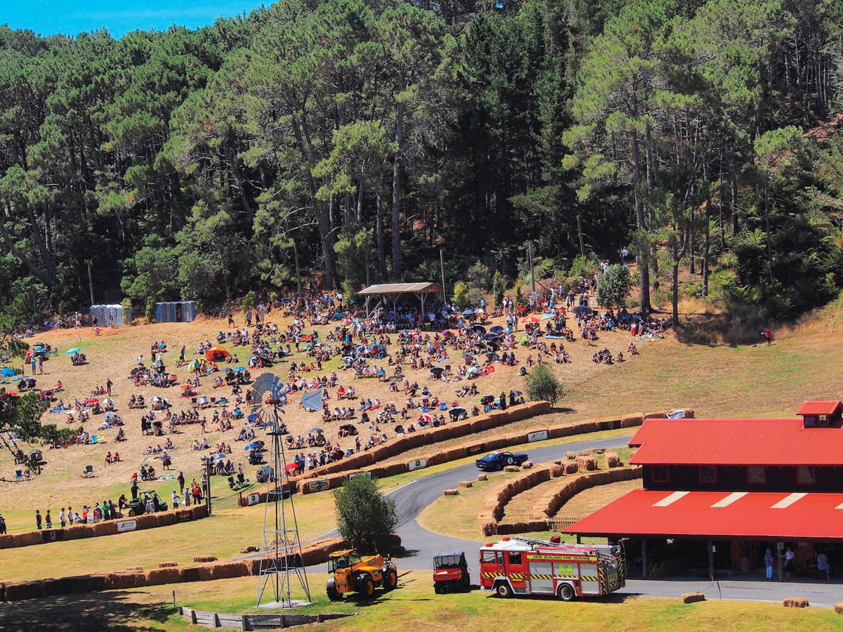 Rod Millen’s farm is the perfect venue for an international hill climb.