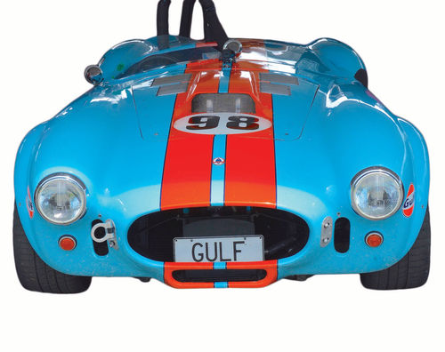 A replica of the Gulf Oil Cobra was also campaigned and was a thriller.