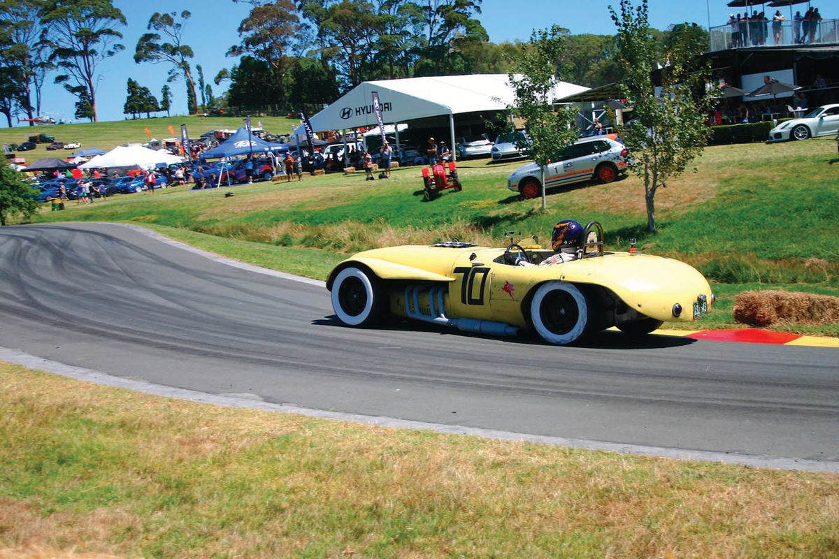 Dr. Nagamatzu has kept the flame alive by racing Old Yeller at vintage events all over the world.