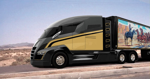 Nikola One Electric semi