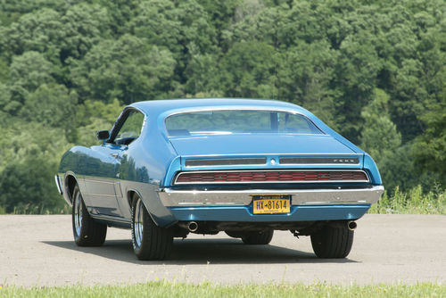 The Torino’s taillights are more intricate than are those on many of the competition’s cars.