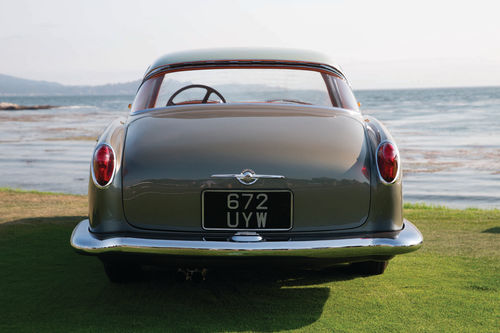 After its restoration, the car was unveiled at the Pebble Beach Concours d’Elegance on California’s Monterey Peninsula.