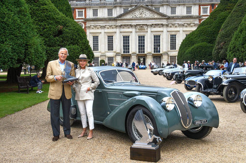 Best of Show went to this Lancia Astura Aerodinamico Castagna.