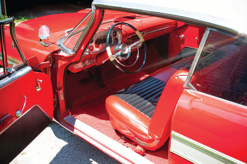 A new interior was part of the car’s makeover.