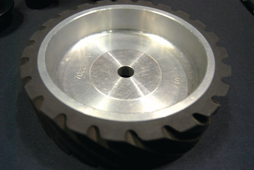 This is called a serrated wheel.