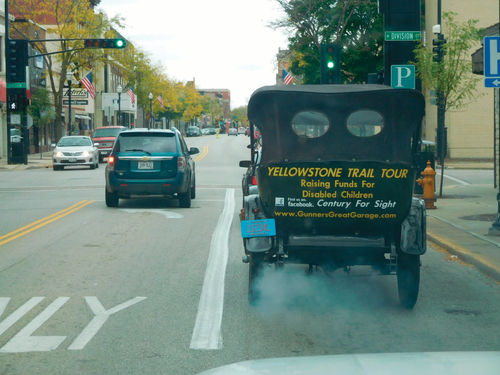 We headed out of Fond du Lac through the downtown section.