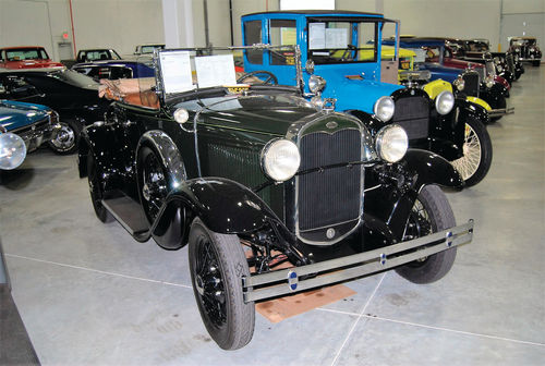 Our tour ended at Gateway Classics, a collector vehicle dealer in Kenosha.