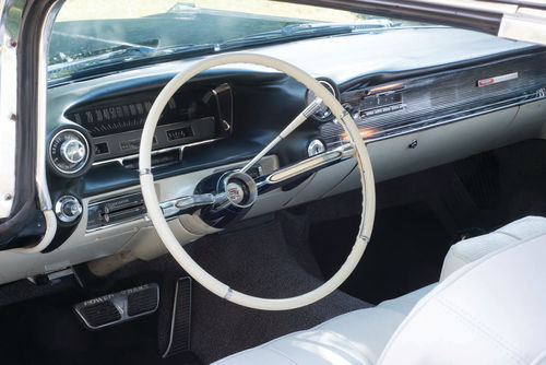 The dashboard is well-designed with the speedometer and gauges shielded to reduce glare.