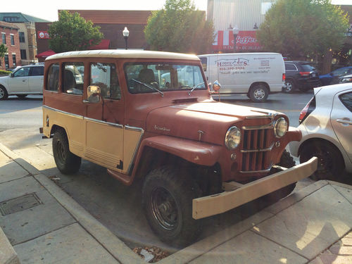 Willys Jeep Station Wagon spotted parked in Lawrence, Kansas.