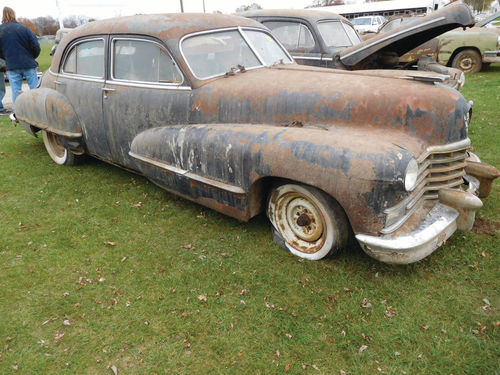 This Caddy was “rust free.” There was no charge for the “Wisconsin suede.”