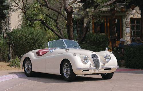 A pristine Jaguar XK120 DTS will be among the vehicles on display at The London Concours.