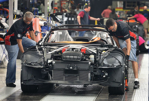 Notice the open spaces in the former Viper assembly areas; uncommon for an automotive plant. There was handson involvement when building a Viper.