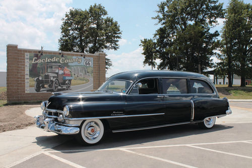 This A.J. Miller-bodied 1950 Cadillac was trailered 1900 miles each way from Florenceville, New Brunswick, in Canada to Lebanon, Missouri, for the PCS 2017 International Meet.