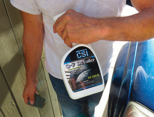 CSI Detailer makes a good lubricant for the micro-fine sandpaper or steel wool.