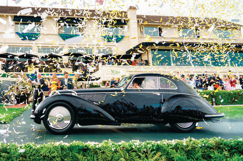 The Best of Show-winning 1937 Alfa Romeo Touring Berlinetta.