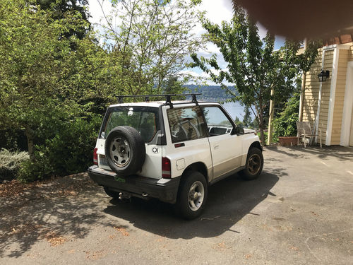 With the new tow bar in place I slowly made the trip across town to my shop. With the Tracker home, the real work could begin!