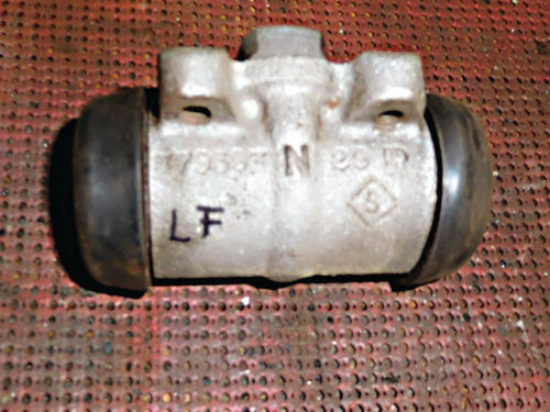 The position of each cylinder was marked before they were sent off to be rebuilt.