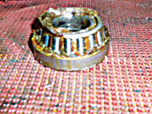 Another case where 65-year-old grease on a bearing made it harder to remove.