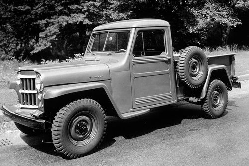 1954 Jeep four-wheeldrive 1-ton pickup