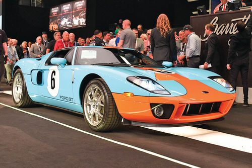 This year’s Barrett-Jackson Scottsdale auction wasn’t limited to Resto-Mods. For example, a 2006 Ford GT Heritage Edition sold for $533,500.