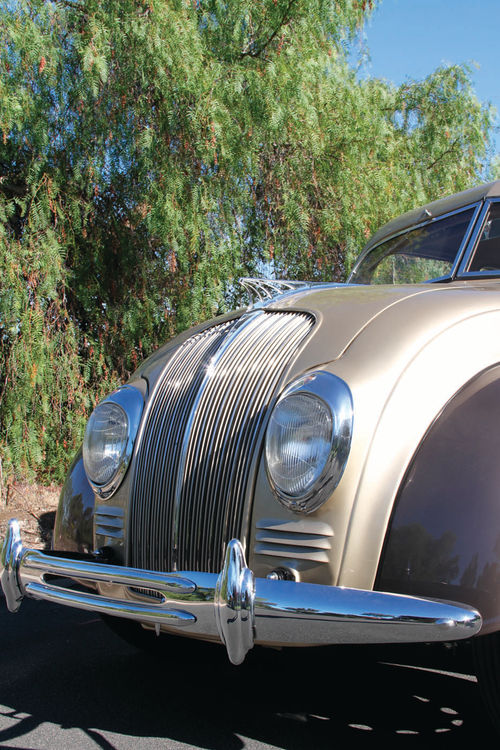 It’s called a “waterfall” grille because, well, it looks like one.