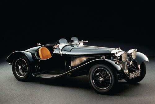 The 1935 Jaguar SS 90 Prototype.