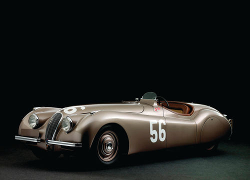 The 1950 XK120 Alloy.