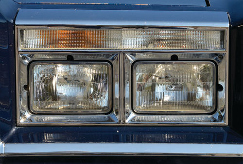 The high-mounted parking lights arrived on the original LeBaron,