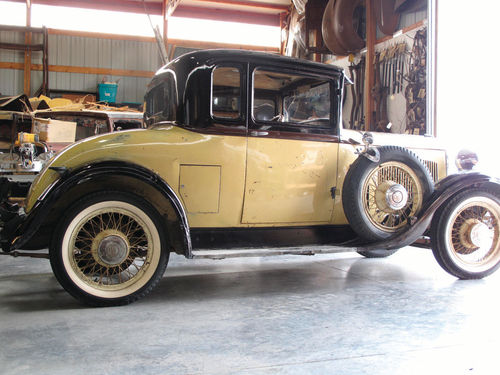 The same car with restored paint and chrome.