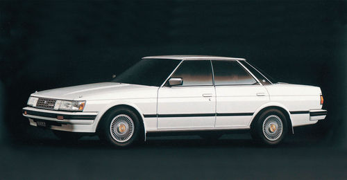 The Toyota Mark II for 1984; sold as the Cressida over here.