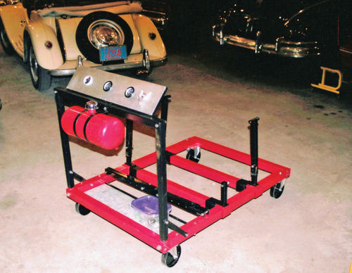 This Mobile Engine Test Stand (METS) is available from Northern Tool and lets you run an engine before putting it into the vehicle.