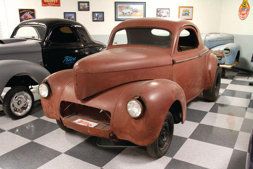 Randy Lorenzen’s Willys collection even includes a stripped-down model in primer.