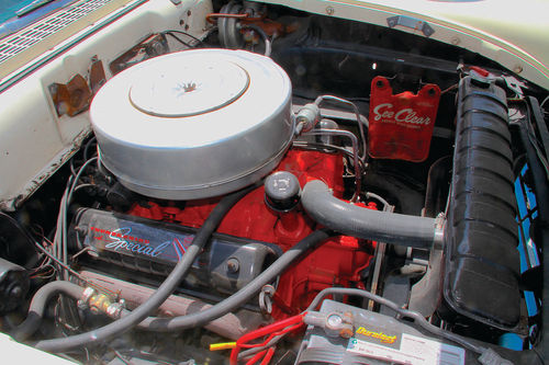 As part of its ongoing competition with Chevy, Ford offered several engines in 1957 including this 292 cid Y-block V-8.