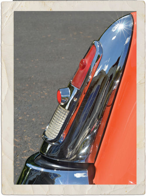 Mercury pulled off a rare feat in 1953, as the oversize chromed taillight housings still manage to look almost low-key. Later in the decade, things would be different.